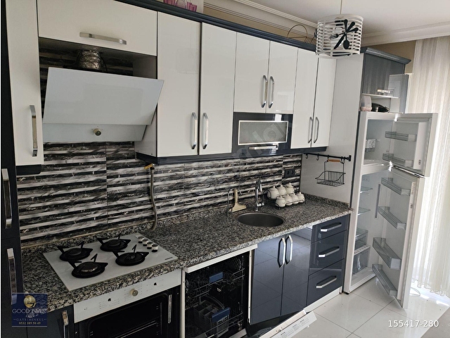 Karabağlar Belediyesinin arkasında full eşyalı kiralık daire - Görsel 12