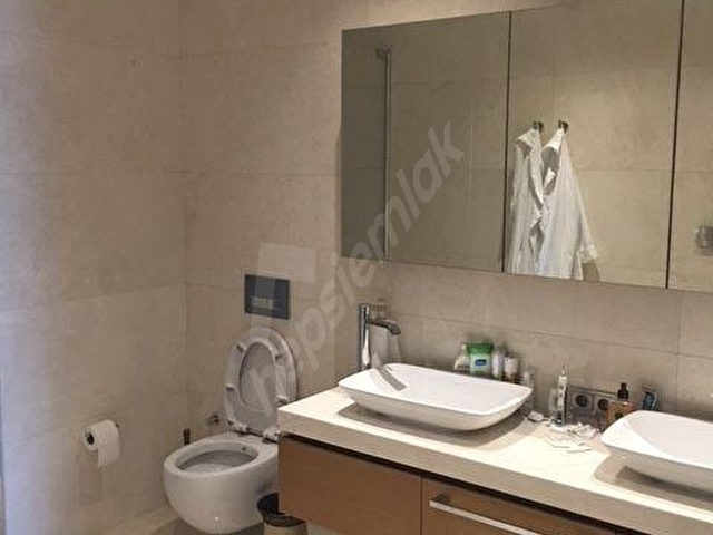 Zorlu Centerda Kiralık Boğaz Manzaralı 4,5+1 Lüks Mobilyalı - Görsel 15