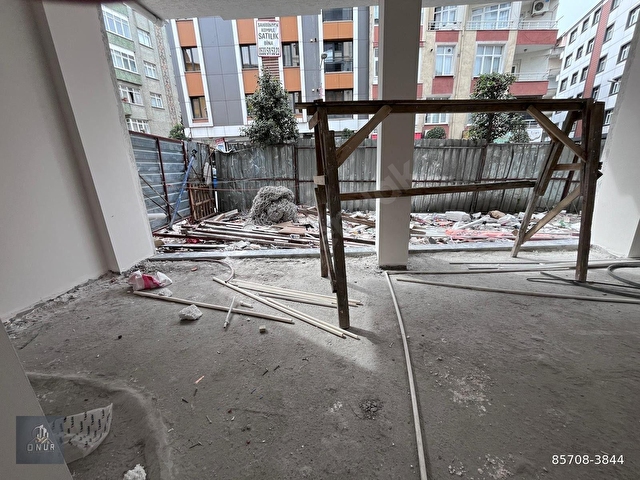 Cadde Üzeri Köşe Kiralık 200m2 Depolu Dükkan Bitim Aşamasında - Görsel 9