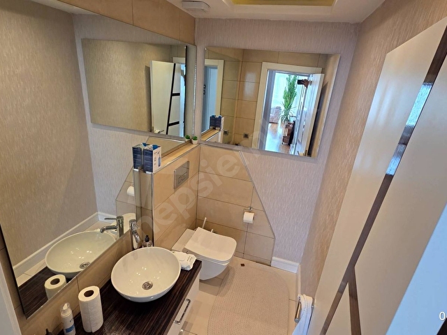 SAHİBİNDEN YAŞAMKENT CRYSTAL TOWERSDA 15. KAT AÇIK MANZARALI 4+1 SATILIK DAİRE - Görsel 6