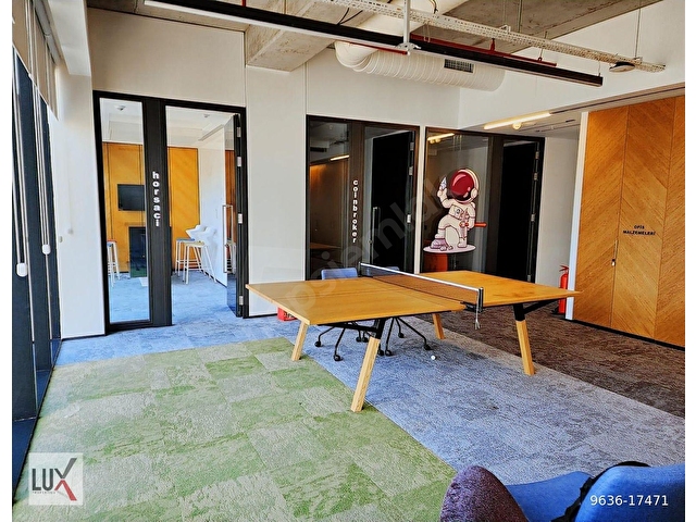 Maslak A Plus Plazada 640m2 Dekorasyonlu Kiralık Ofis / LUX - Görsel 15