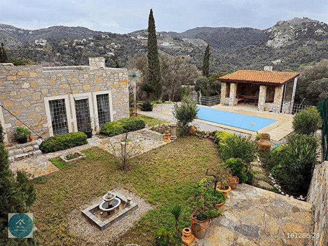 Bodrum Yalıkavak 2+2 Havuzlu Yıllık Kiralık Taş Mimari Malikane - Görsel 27