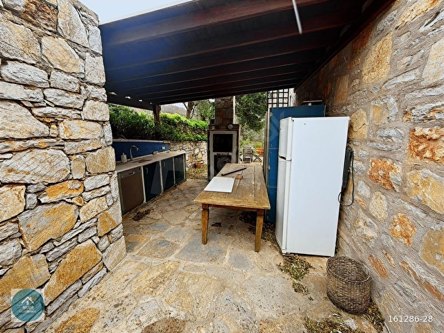 Bodrum Yalıkavak 2+2 Havuzlu Yıllık Kiralık Taş Mimari Malikane - Görsel 26