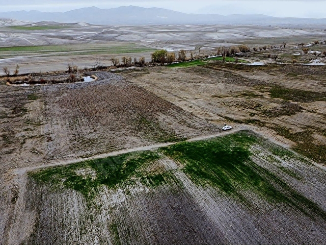 ESKİŞEHİR SİVRİHİSAR KURTŞEYH 2300 MT RESMİ YOL CEPHE SULU TARLA - Görsel 16