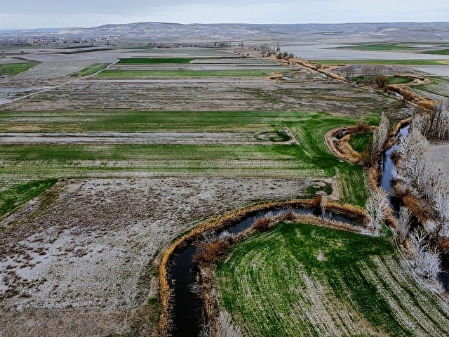ESKİŞEHİR SİVRİHİSAR KURTŞEYH 2300 MT RESMİ YOL CEPHE SULU TARLA - Görsel 14