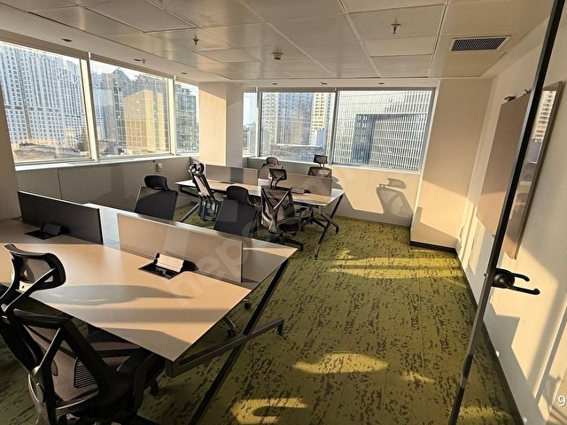 Maslak Prestijli Plazada 450m2 Mobilyalı Kiralık Ofis / LUX - Görsel 13