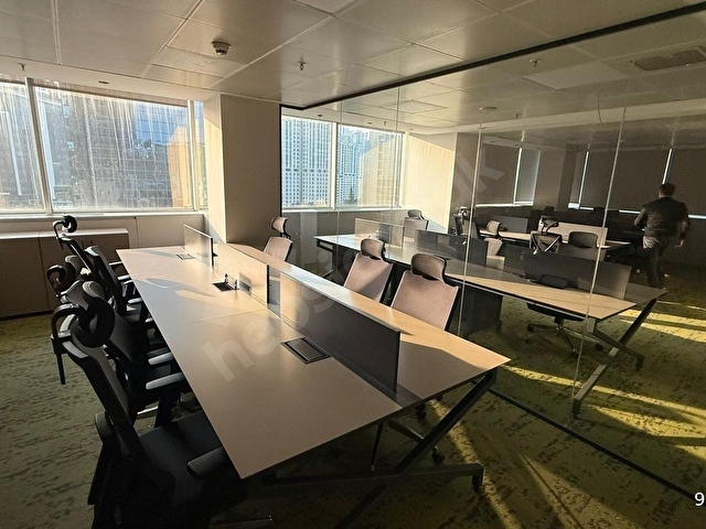 Maslak Prestijli Plazada 450m2 Mobilyalı Kiralık Ofis / LUX - Görsel 11
