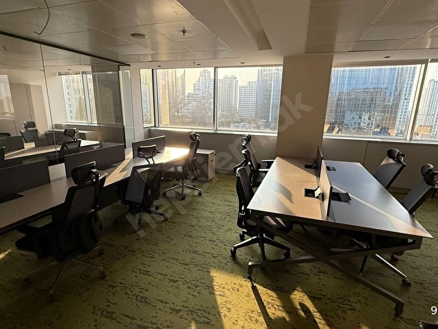 Maslak Prestijli Plazada 450m2 Mobilyalı Kiralık Ofis / LUX - Görsel 9
