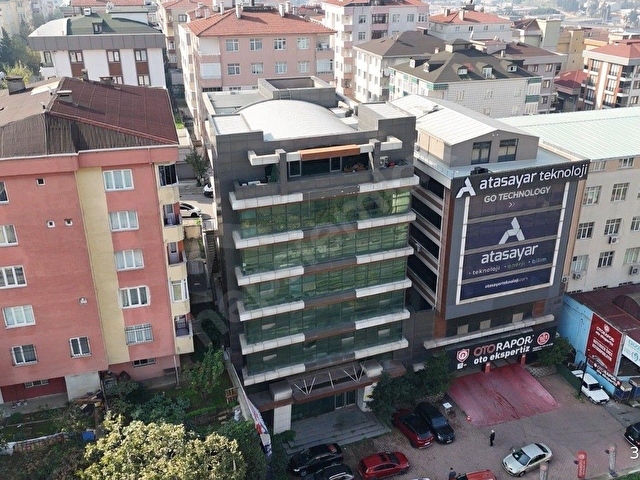 E5 ÜZERİ ISKANLI OTOPARKLI KIRALIK 3000 M2 8 KAT KOMPLE BİNA PLAZA - Görsel 2