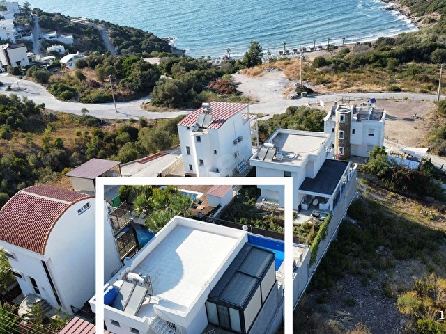 Boğaziçi Mahallesinde Yeni Yapılı Dublex Havuzlu Villa - Görsel 4
