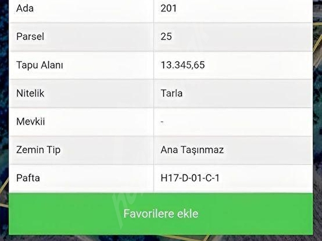 Yapıldak Saltık Mevkii Denize Yakın Hisseli Tarla - Görsel 8