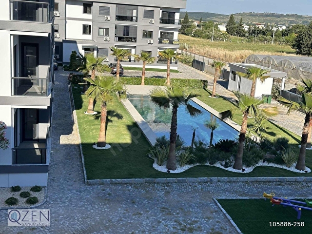 QZEN DEN SOSYAL DONATILI SİTEDE HAVUZLU 2+1 DAİRE - Görsel 17