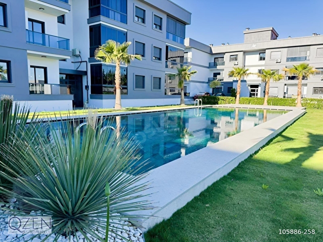 QZEN DEN SOSYAL DONATILI SİTEDE HAVUZLU 2+1 DAİRE