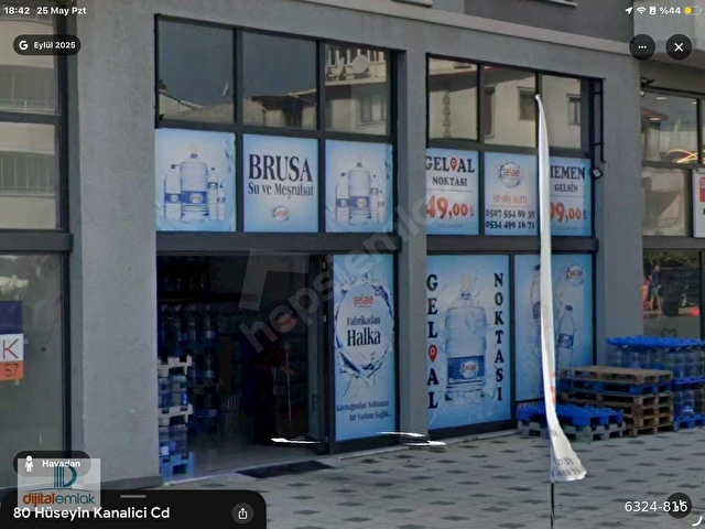 Yunuselinin Ana Cadde Üzerinde Satılık 90 m2 Kıymetli Dükkan.