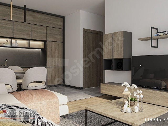 AYDIN KUŞADASI DAVUT LAR MAHALLESİNDE SİTE İÇERİSİNDE HAVUZLU SATILIK 1+1 ,2+1 DAİRELER - Görsel 10