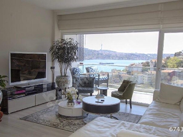 ARNAVUTKÖY SIRTTA EŞSİZ BOĞAZ MANZARALI 2+1 MÖBLELİ OTOPARKLI ŞİRİN DAİRE - Görsel 5