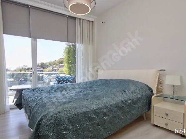 ARNAVUTKÖY SIRTTA EŞSİZ BOĞAZ MANZARALI 2+1 MÖBLELİ OTOPARKLI ŞİRİN DAİRE - Görsel 13