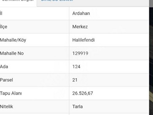 Halilefendi Mahallesi Satılık Tarla