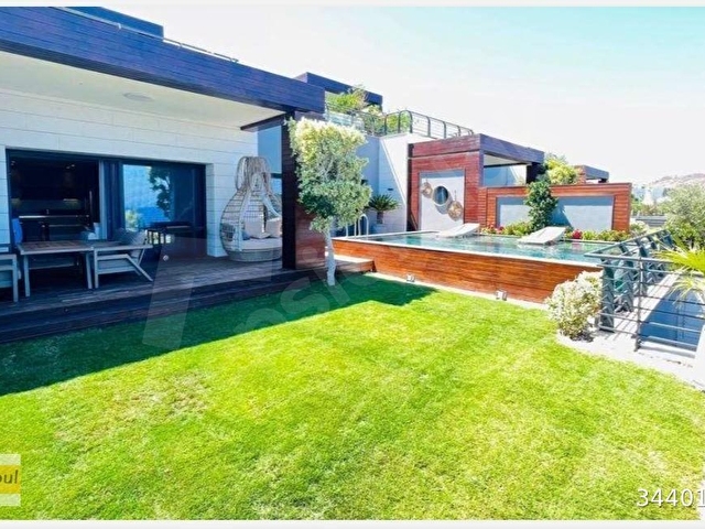 Yalıakavak Tilkicik Koyun da Denize Sıfır Satılık Villa. - Görsel 12
