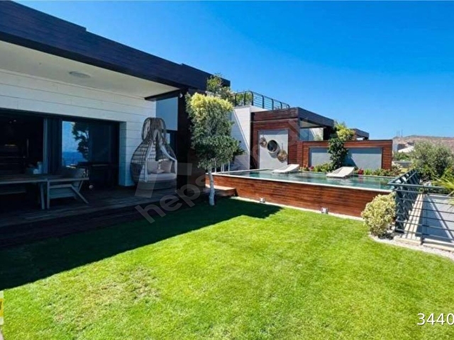 Yalıakavak Tilkicik Koyun da Denize Sıfır Satılık Villa. - Görsel 11