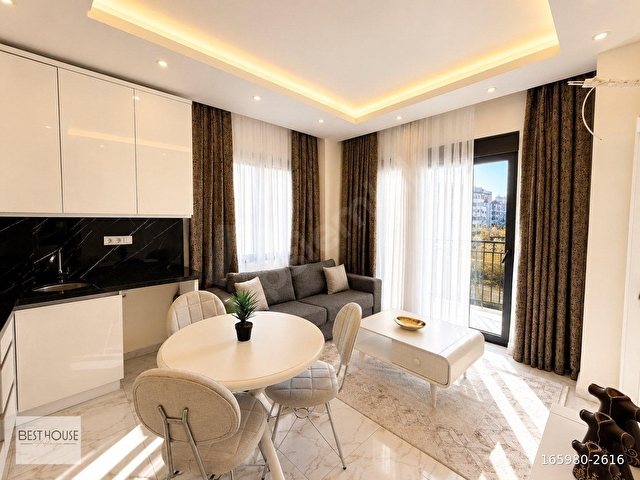 ALANYA AVSALLAR SATILIK 1+1 DAİRE LÜKS MOBİLYALI KAÇMAZ FIRSAT! - Görsel 6