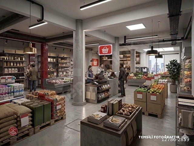 4.Levent Metro Yanı 250 m² Çift Girişli Geniş Ticari Alan