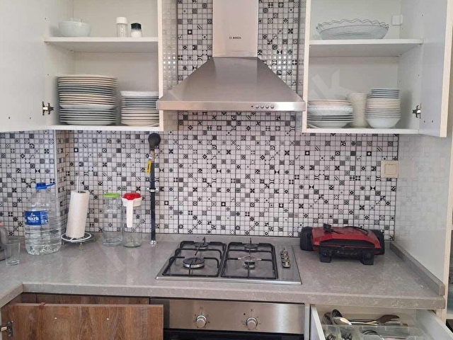 Karaovada 3+1 Kiralık Full Eşyalı deniz manzaralı Lüks Villa - Görsel 25