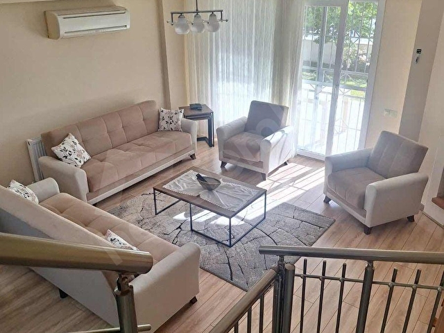 Karaovada 3+1 Kiralık Full Eşyalı deniz manzaralı Lüks Villa - Görsel 19