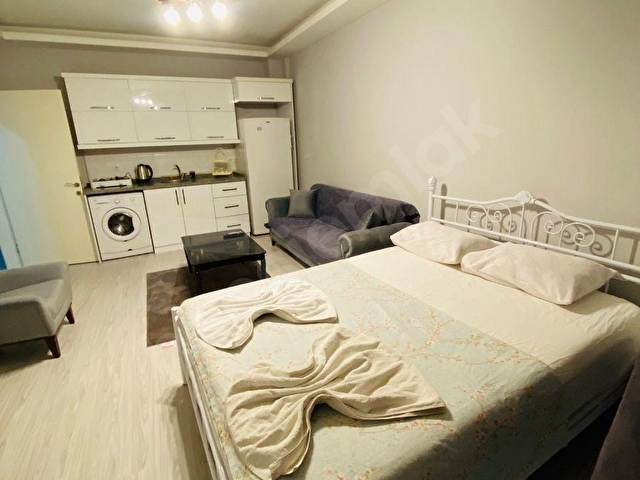 Günlük Kiralık 1 Odalı Daire - İzmir Buca Kuruçeşme Mahallesi - 3 Kişi Kapasiteli