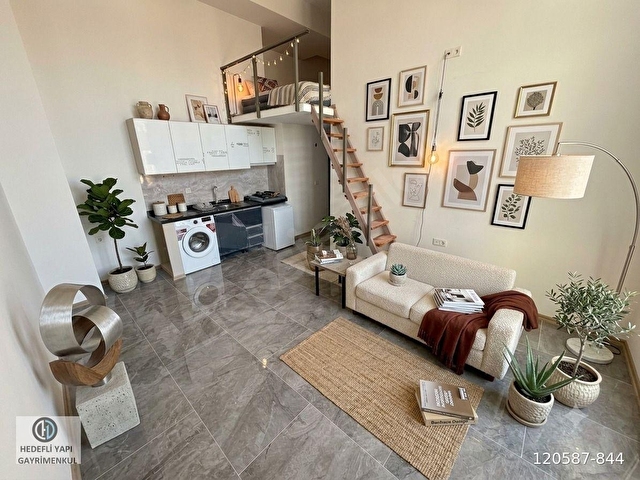 ALTAYÇEŞMEDE METROYA ÇOK YAKIN SIFIR PRESTİJLİ YAPIDA LOFT 1+1 - Görsel 3