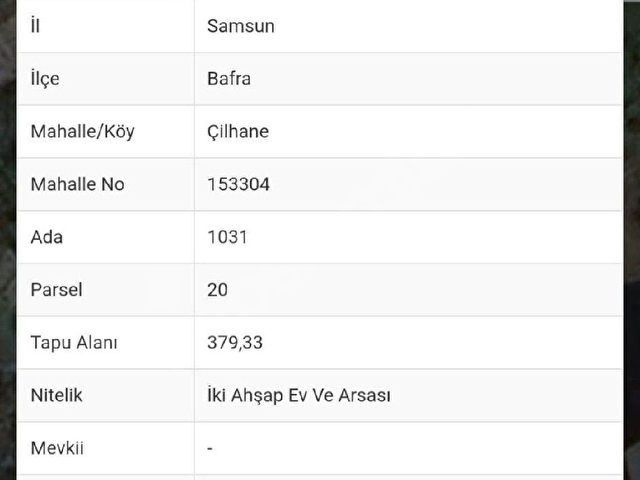 SATILIK BAFRA 5 KATA İMARLI ARSA 10 adet 2+1 sığıyor - Görsel 2