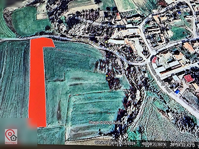 TEKİRDAĞ MALKARA KİREMİTLİK KÖYÜN İÇİNDE SATILIK ARSA - Görsel 3
