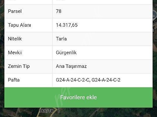 KARTEPE AVLUBURUN KÖYÜNDE SATILIK 7 DÖNÜM GÖL MANZARALI TARLA. - Görsel 3