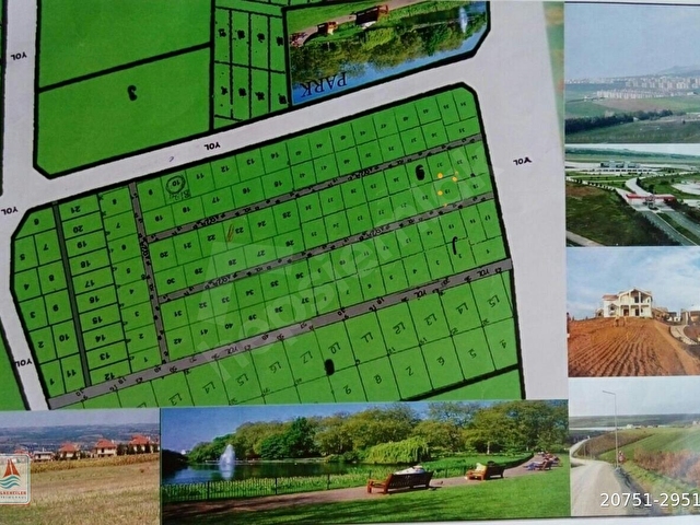 SİLİVRİ BALABAN DA GÖLET MANZARALI İMARLI 258m2 SATILIK ARSA - Görsel 24