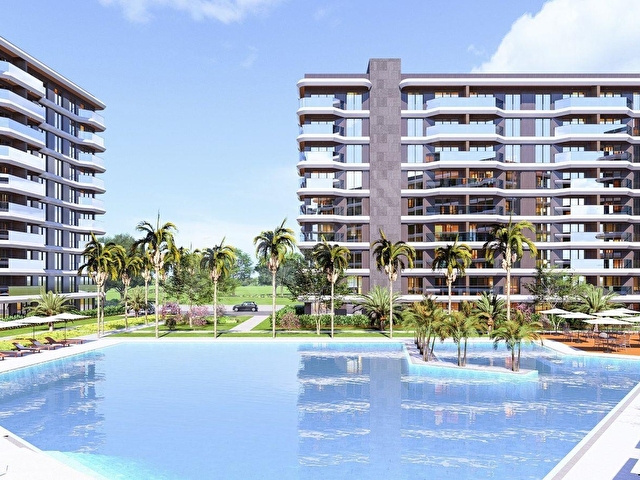 24 AY VADE FARKSIZ TAKSİT İMKANIYLA 2+1 DAİRE - PARK AKDENİZ - TR INVEST GÜVENCESİYLE - Görsel 4