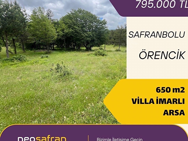 🌿 SAFRANBOLU ÖRENCİK’TE VİLLA İMARLI SATILIK ARSA