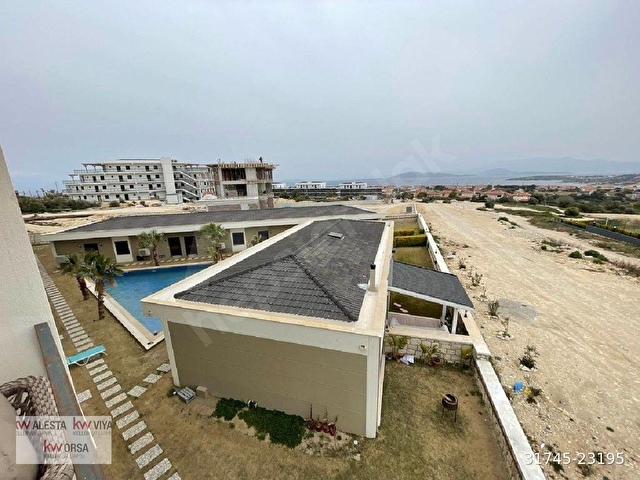 Çeşme Dalyan Deniz Manzaralı Havuzlu 2+1 Residans Daire - Görsel 4