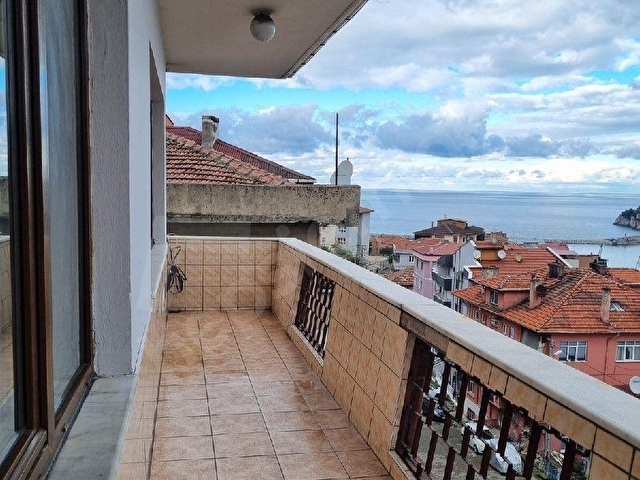ATA EMLAKTAN 3+1 DENİZ MANZARALI KİRALIK DAİRE ( TERAKKİ MAHALLESİNDE )