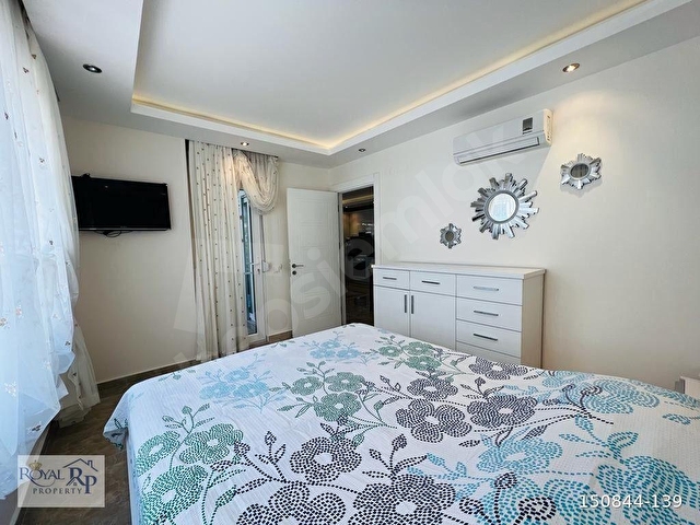 ALANYA MERKEZDE FUL EŞYALI 3 ODA 1 SALON AMERİKAN MUTFAK SATILIK DUBLEKS DAİRE - Görsel 30