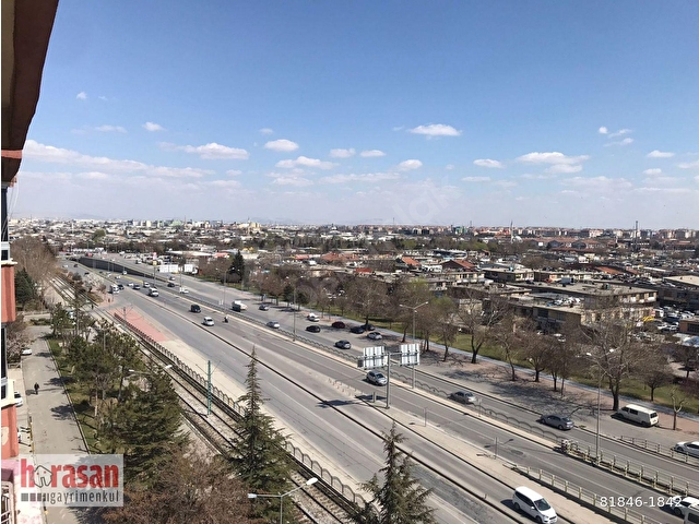 KENT PLAZA AVM YANI MERKEZDE KONYA MANZARALI GENİŞ 3+1 İÇİ BAKIMLI KİRALIK DAİRE