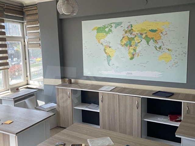 VİS EMLAKTAN BEŞİKTAŞ MEYDANDA CADDE ÜZERİNDE (1+1) BÜRO MOBİLYALI 1.KAT  OFİS KATI - Görsel 10