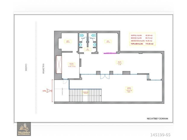 NECATİBEY CADDESİ EN MERKEZİ YERİNDE (CAFE - RESTUARANT- PASTANE - MAĞAZAYA) UYGUN DÜKKAN - Görsel 16