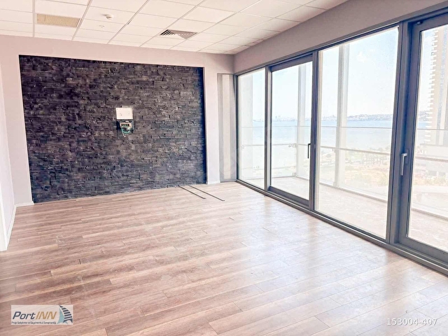 Bayraklıda Deniz Manzaralı, Hazır Kurulu Prestijli Ofis 2+1 - Görsel 4