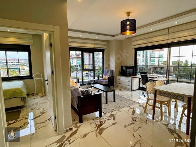 ALANYA KESTELDE DENİZ MANZARALI LÜX 1+1 KİRALIK DAİRE - Görsel 26