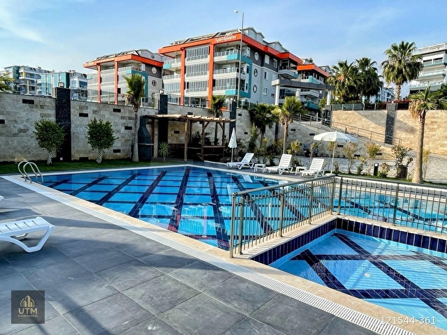 ALANYA KESTELDE DENİZ MANZARALI LÜX 1+1 KİRALIK DAİRE - Görsel 6