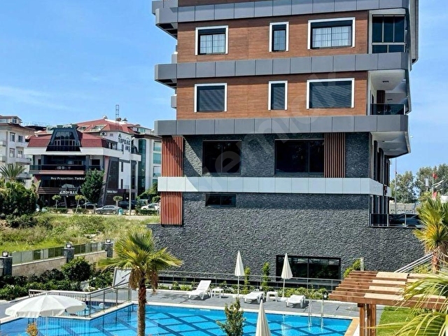 ALANYA KESTELDE DENİZ MANZARALI LÜX 1+1 KİRALIK DAİRE