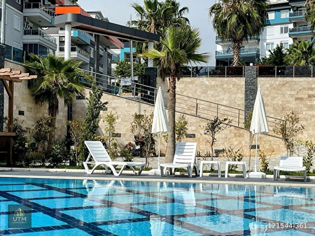 ALANYA KESTELDE DENİZ MANZARALI LÜX 1+1 KİRALIK DAİRE - Görsel 10