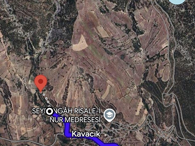 BURDUR MERKEZ KAVACIKTA 497 METREKARE SATILIK CEVİZ BAHÇESİ!