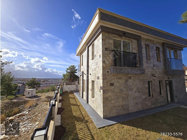 FULL MANZARALI-ÖZEL HAVUZ/OTOPARK-300 M2 BAHÇE-YENI YAPIM LÜX-TAMAMI MÜSTAKİL VİLLA - Görsel 18