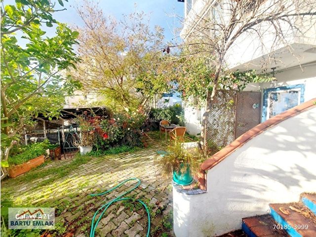 Bodrum Turgutreiste 5+2 deniz manzaralı satılık triplex - Görsel 23